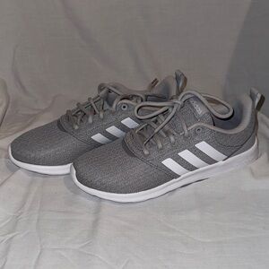 Adidas women’s Gray and White Sneakers